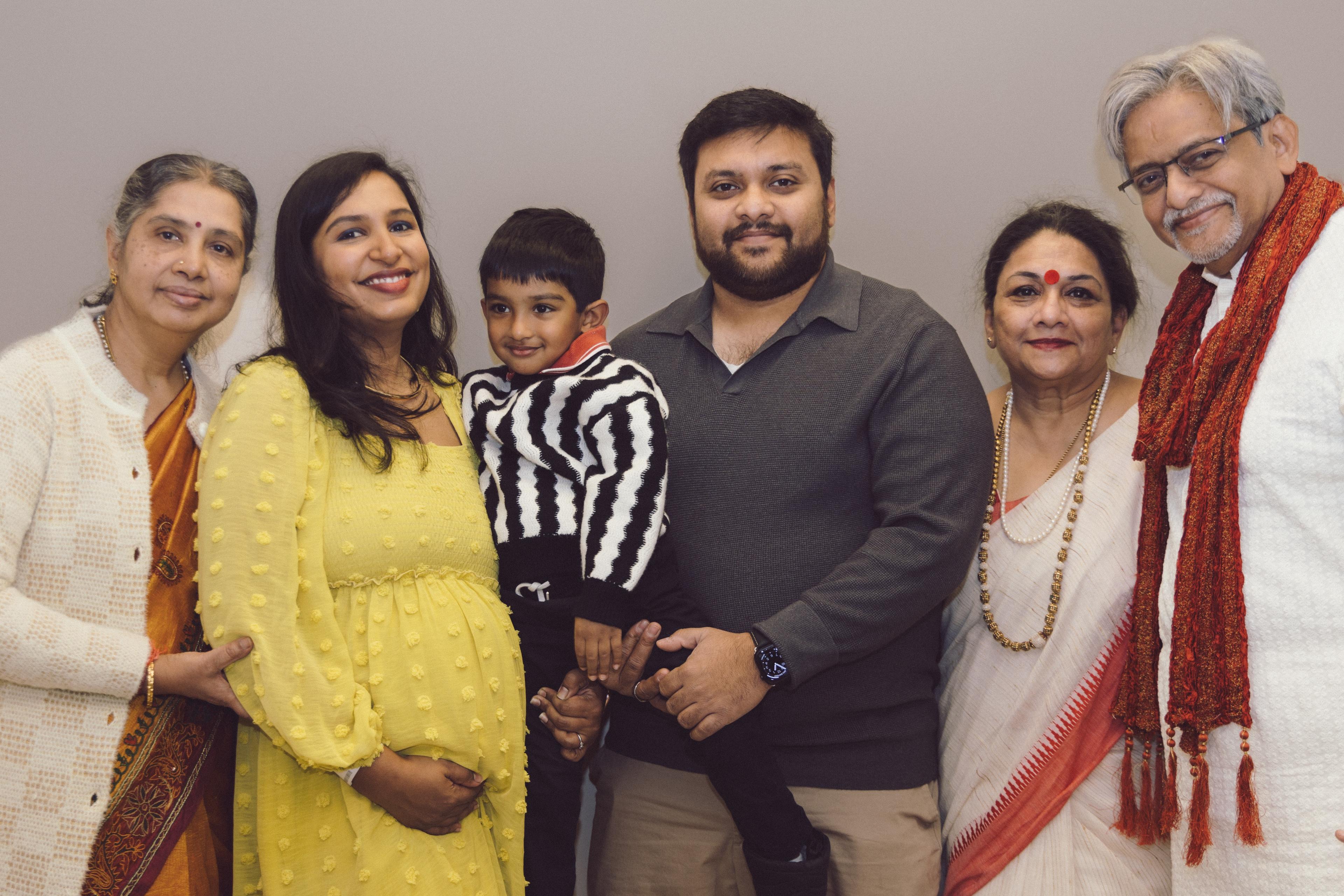 Ramya's Pregnancy Photoshoot in Hospital